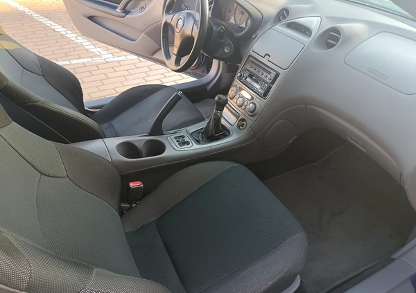 Toyota Celica cena 10900 przebieg: 267660, rok produkcji 1999 z Warszawa małe 56
